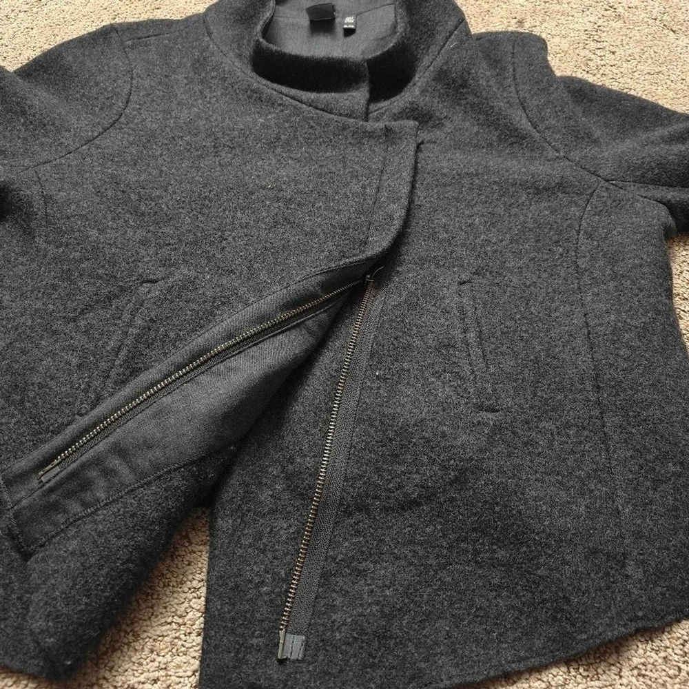 The Fisher Project Jacket Womens Extra Large Asymmetrical HighCollar LongSleeves